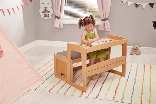 The Benefits of a Young Child Having Their Own Desk - A Space to Play, Create, and Learn