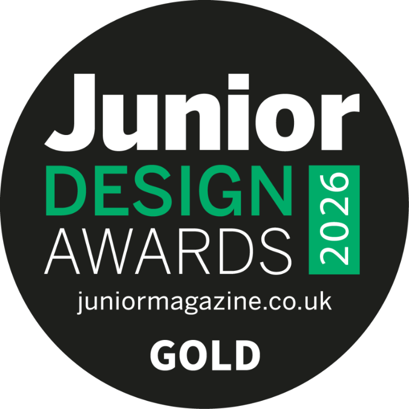 Junior design awards 2026 gold badge
